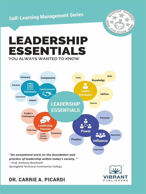 Title details for Leadership Essentials You Always Wanted to Know by Dr. Carrie Picardi - Available